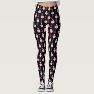 Design der Serie "Tender Flamingo" 3 Leggings