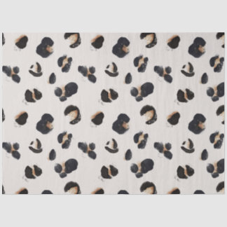 Design der Serie "Tropical Animal Print and Green" Seidenpapier