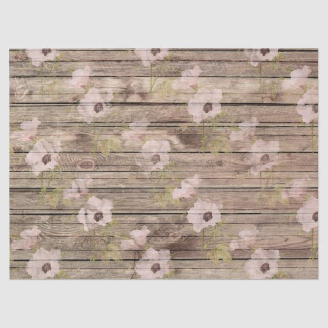 Design der Shabby Chic-Holzserie 8 Seidenpapier (Vorderseite)