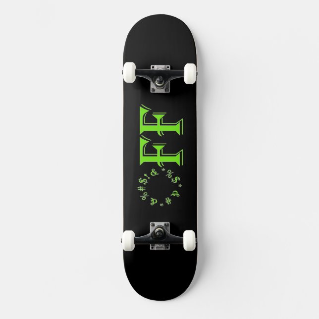 Design der Skateboards (Vorderseite)