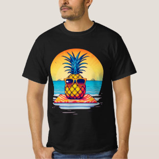 Design der Sommervibes von Ananas, T-Shirt