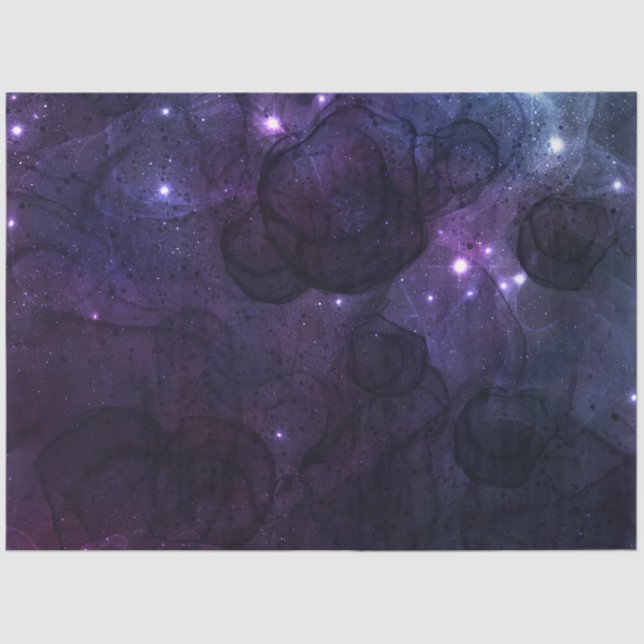 Design der Sternenreihe 11 Seidenpapier (Vorderseite)