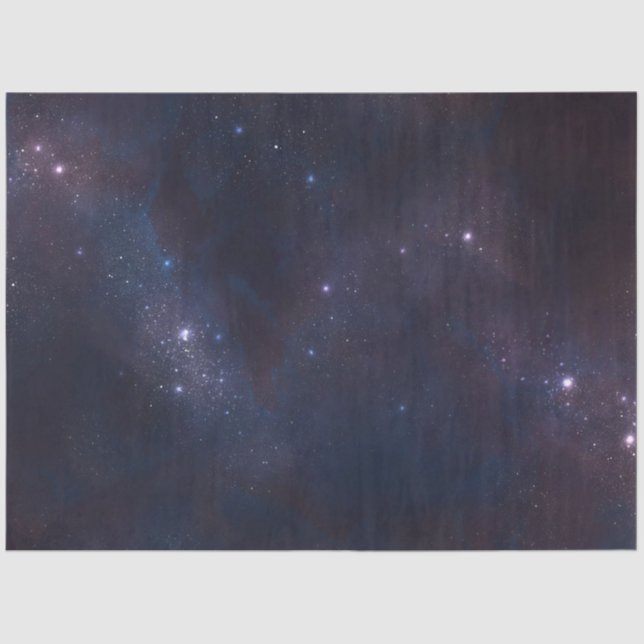 Design der Sternenreihe 13 Seidenpapier (Vorderseite)