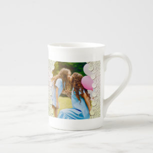 Design der Tasse für personalisierte Glitzer Foto