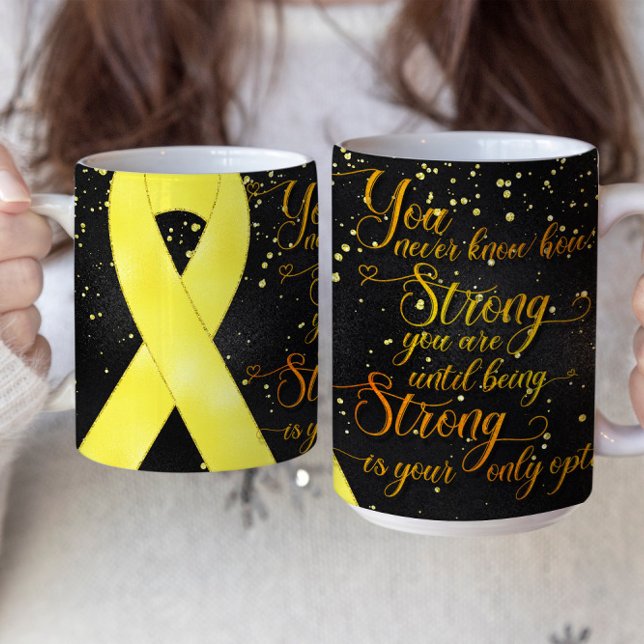 Design der Tasse "Gelbes Bewusstsein" (Von Creator hochgeladen)