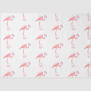 Design der tropischen Flamingo-Serie 15 Seidenpapier