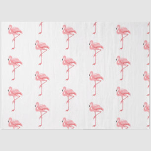 Design der tropischen Flamingo-Serie 16 Seidenpapier