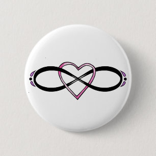 Design der unendlichen Liebe Button