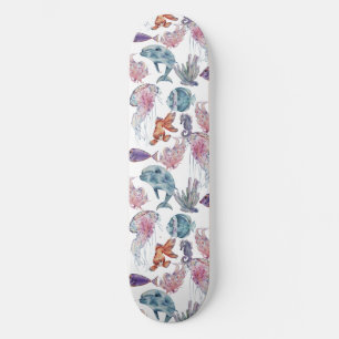 Design der Unterwasserfarben-Reihe 2 Skateboard