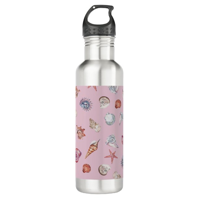 Design der Unterwasserfarben-Reihe 4 Edelstahlflasche (Vorderseite)