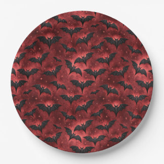 Design der Vampire-Serie 12 Pappteller