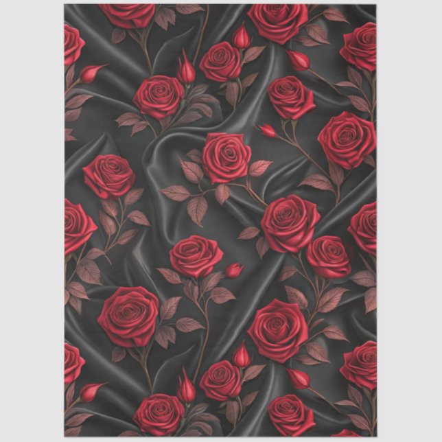 Design der Vampire-Serie 6 Seidenpapier (Vorderseite)