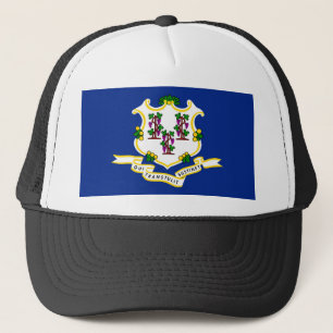 Design der Verbindungsstatusflagge Truckerkappe
