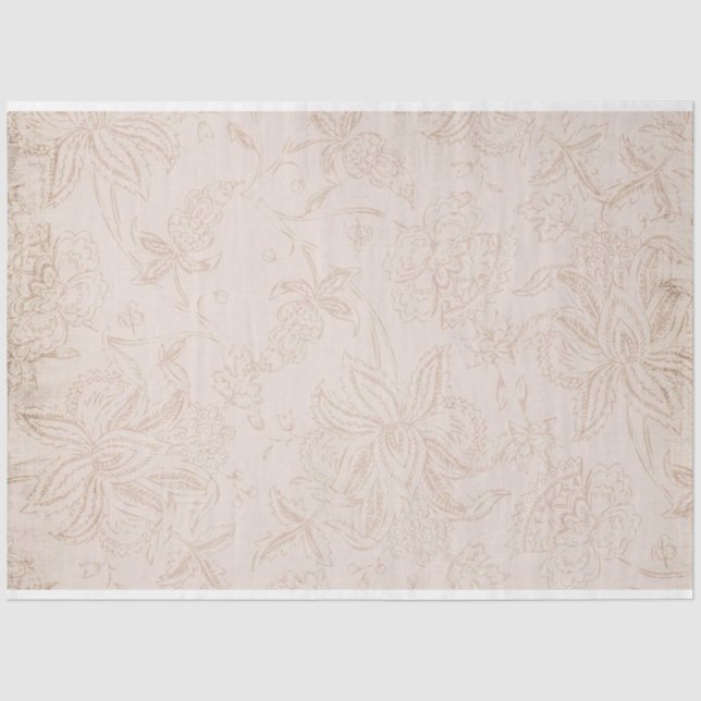 Design der viktorianischen Shabby Chic-Serie 7 Seidenpapier (Vorderseite)