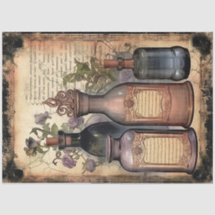 Design der Vintagen Hexentränke Serie 3 Seidenpapier