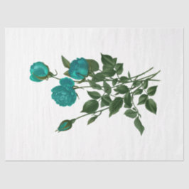 Design der Vintagen Rose 120 Seidenpapier