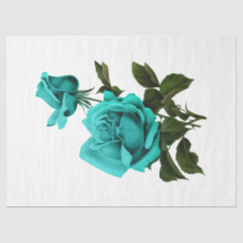 Design der Vintagen Rose 126 Seidenpapier