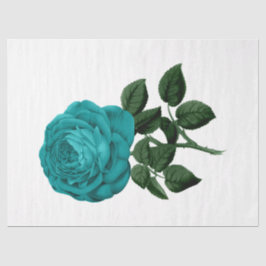 Design der Vintagen Rose 133 Seidenpapier