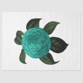 Design der Vintagen Rose 134 Seidenpapier