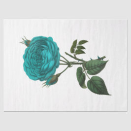 Design der Vintagen Rose 137 Seidenpapier