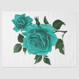 Design der Vintagen Rose 140 Seidenpapier