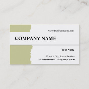 Design der Visitenkarte abreißen