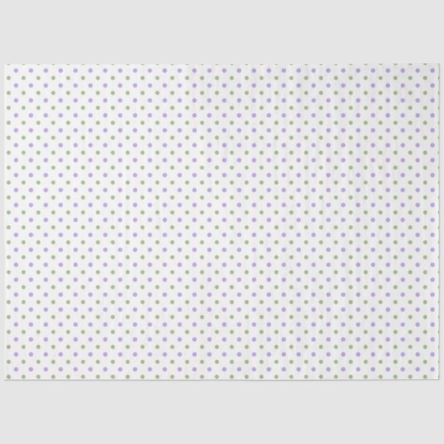 Design der Wasserfarbenserie Lavendel 9 Seidenpapier (Vorderseite)
