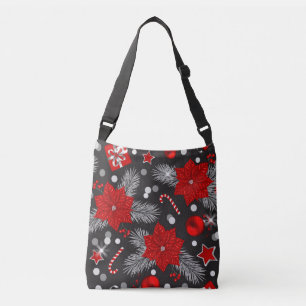 Design der Weihnachtsdekoration Tragetaschen Mit Langen Trägern