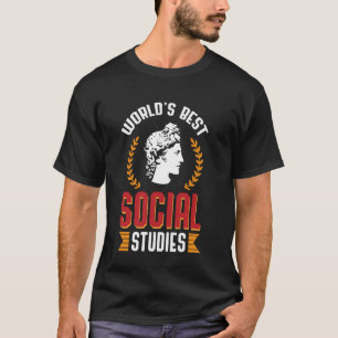 Design der weltbesten Sozialwissenschaften T-Shirt