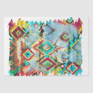 Design der Western-Serie 2 Seidenpapier