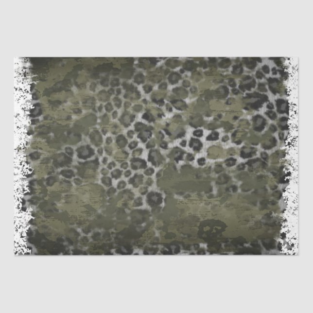 Design der Western-Serie 33 Seidenpapier (Vorderseite)