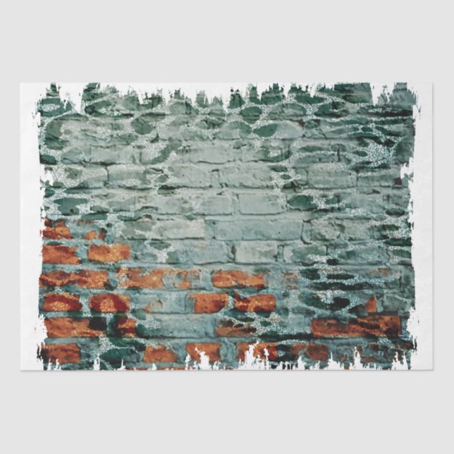 Design der Western-Serie 4 Seidenpapier (Vorderseite)