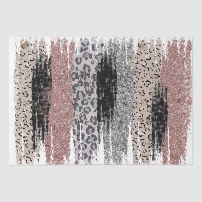 Design der Western-Serie 6 Seidenpapier (Vorderseite)