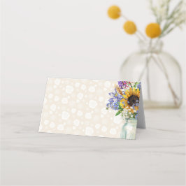 Design der wild lebenden Blume, Platzkarten