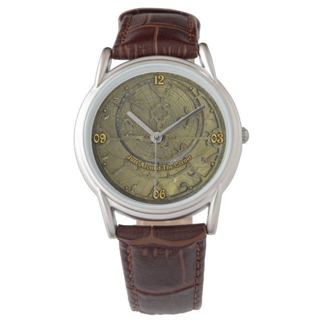 Design des Astrolabials Armbanduhr (Vorderseite)