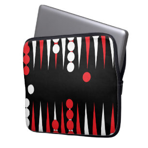 Design des Backgammon-Motherboards Laptopschutzhülle