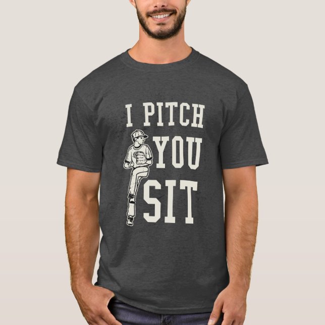 Design des Baseball-T - Shirt (Vorderseite)