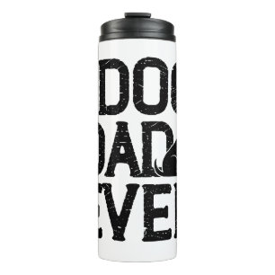 Design des besten Hundes-Vaters je T - Shirt (3) Thermosbecher