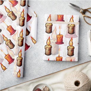 Design des Brennmusters Geschenkpapier