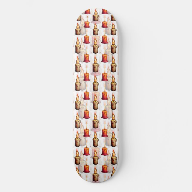 Design des Brennmusters Skateboard (Vorderseite)