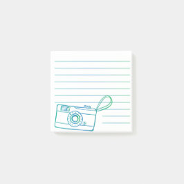 Design des Camera-Fotos Post-it Klebezettel