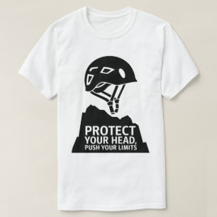 Design des Climberschutzhelms   Erlebnissport T-Shirt