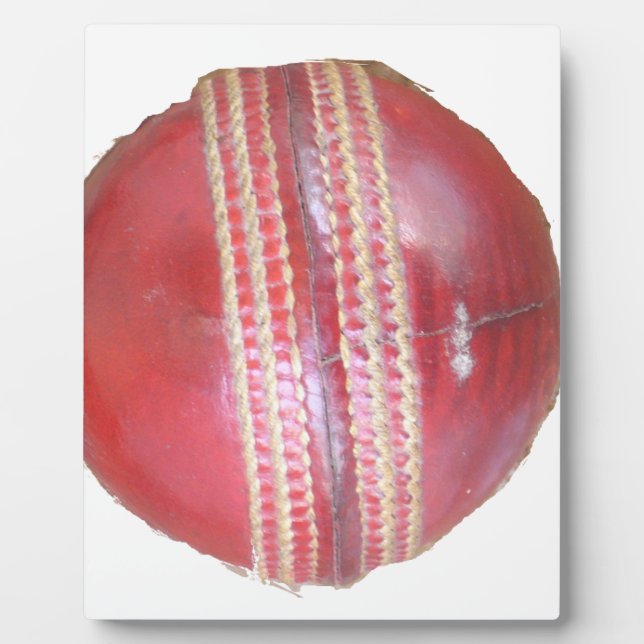 Design des Cricket Balls Fotoplatte (Vorderseite)