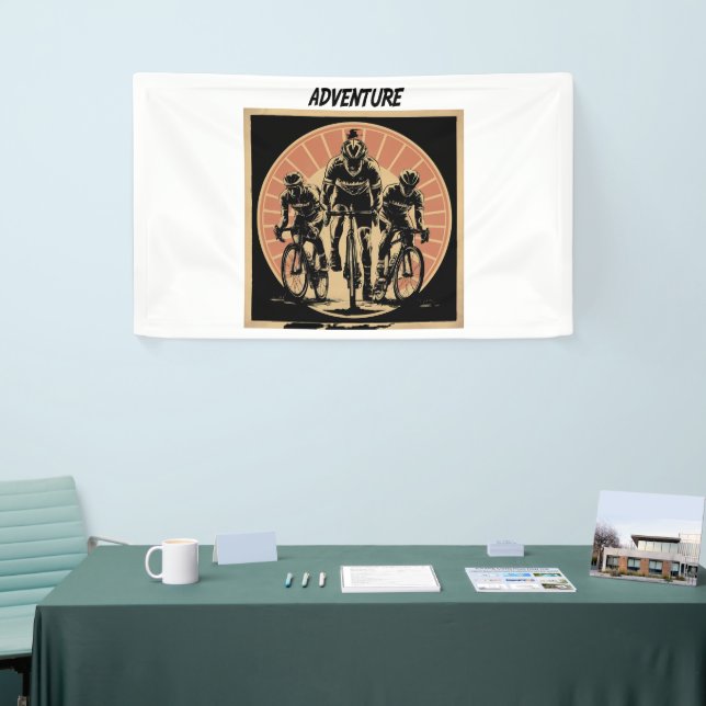 Design des Cycling Club Teams für Männer Banner (Messeveranstaltung)