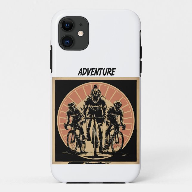 Design des Cycling Club Teams für Männer Case-Mate iPhone Hülle (Rückseite)