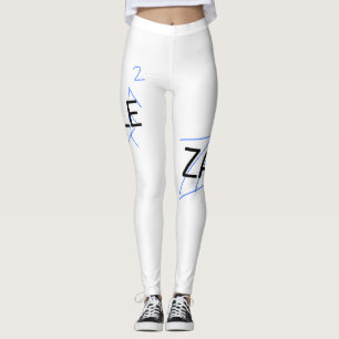 Design des Digital Art Logos Zale 2 Legierung Leggings