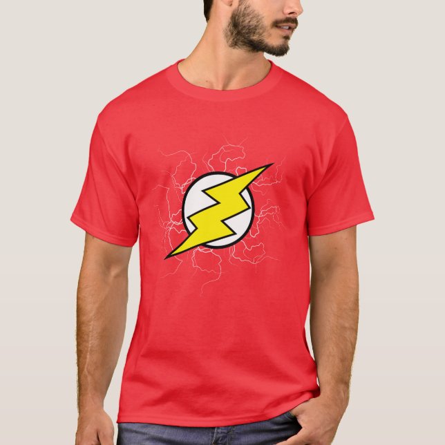 Design des elektrischen Ball-Lichteffekts T-Shirt (Vorderseite)