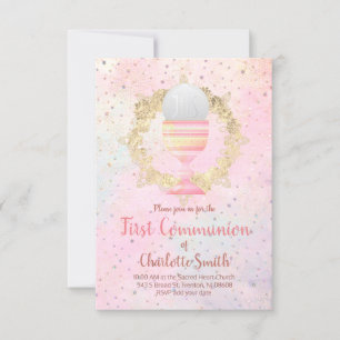 Design des ersten kommunalen Imitats Glitzer Einladung