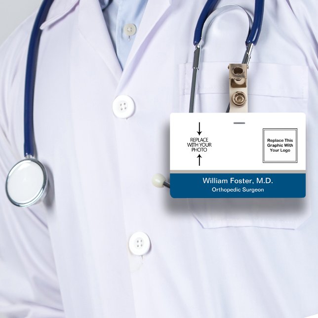 Design des Fotos für Ärzte Ausweis (Von Creator hochgeladen)