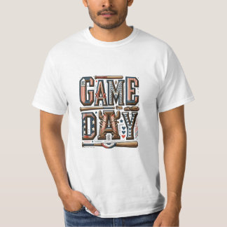 Design des "GAME DAY"-T - Shirt